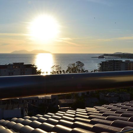 Seaview Penthouse Terrace & Garage Apartment Vlore Luaran gambar