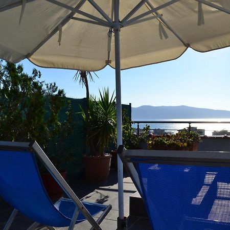 Seaview Penthouse Terrace & Garage Apartment Vlore Luaran gambar