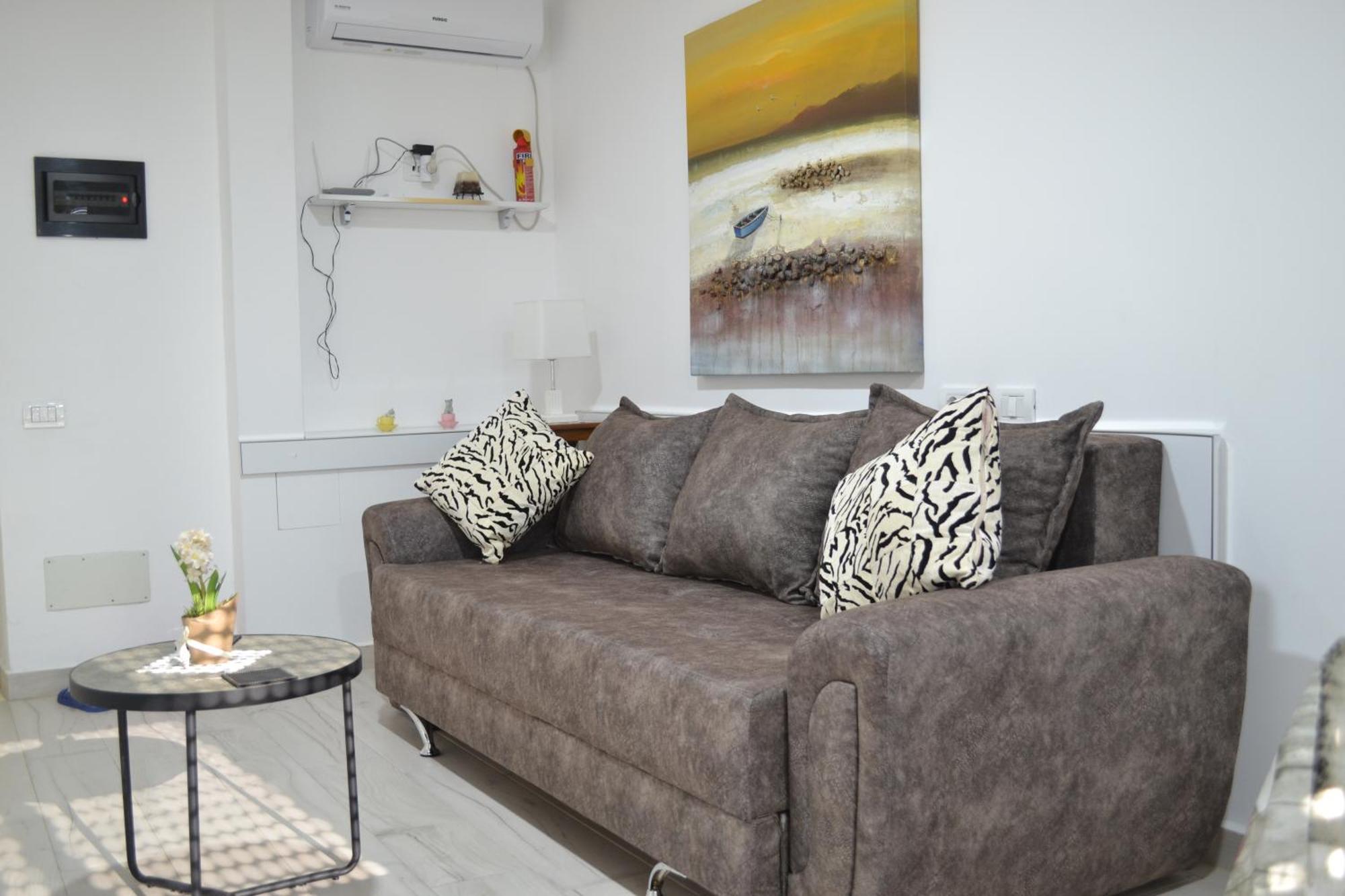 Seaview Penthouse Terrace & Garage Apartment Vlore Luaran gambar